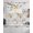 Gray, variant on Bees Branches Swag Kitchen Curtains Sets for Windows 24 Inch Length, Farmhouse Spring Botanical Wooden Short Window Curtain Panels Swags Valances and Tiers 3 Piece Set for Cafe/Dining Room