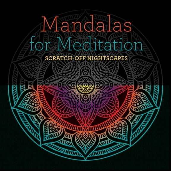 Scratch-Off Nightscapes Mandalas for Meditation: Scratch-Off Nightscapes, (Paperback)