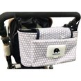 thumbnail image 3 of Bolsa colgante para cuna de bebé, organizador de artículos esenciales para bebés, bolsa de almacenamiento portátil para pañales, juego de cama, bolsa para pañales, bolsa para cochecito, 3 of 5