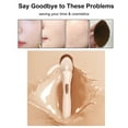 thumbnail image 2 of Graflsoa K.SKIN Rose Gold Electric Foundation Brush - Seamless Makeup Application, No Battery Included, Lightweight Design, KD555A Model, 2 of 7