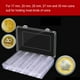 thumbnail image 5 of Kearding 1 Juego de caja de almacenamiento, cajas de colección de cápsulas de monedas transparentes gruesas Almacenamiento y organización del hogar Kearding HA059951-00B, 5 of 5