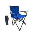 thumbnail image 3 of Silla plegable para acampar con reposabrazos, portavasos, sillas de jardín, sillas de campamento, portátil Azul Zulema Asiento al aire libre, 3 of 8