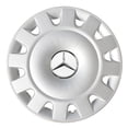 thumbnail image 1 of Tapacubos Centrales para Ruedas Emblema 4 Uds. Llantas Plateadas 75MM Los Modelos, 1 of 10