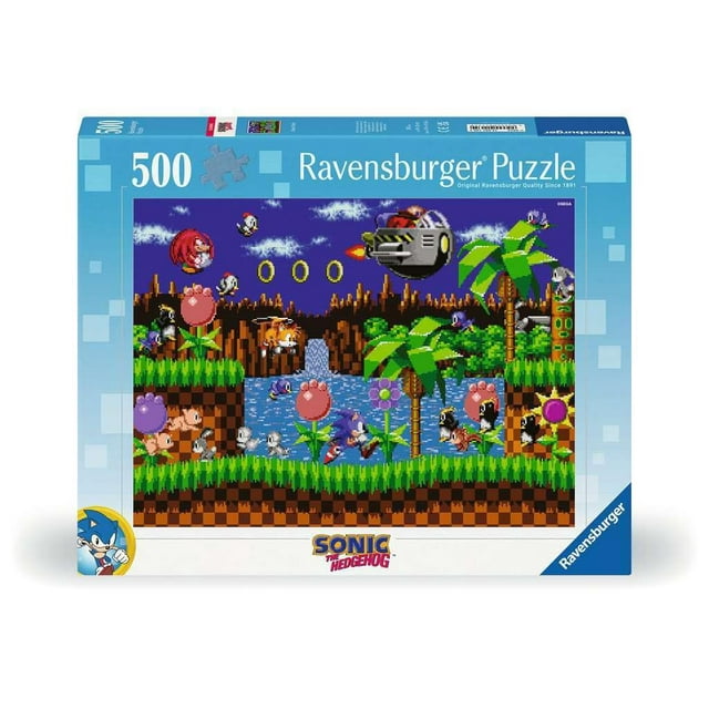 Rompecabezas Ravensburger Sonic The Hedgehog 500 piezas
