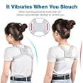 thumbnail image 1 of Adjustable Smart Intelligent Posture Corrector Vibration Reminder Upper Spine Back Brace Clavicle Support, 1 of 6
