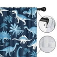 thumbnail image 4 of Blackout Kids Curtains,Cute Dinosaur Pattern Childrens Insulated Curtains Set Of 2,Bedroom Essentials,Toddler Room Decor 42x54in(106x137cm), 4 of 4