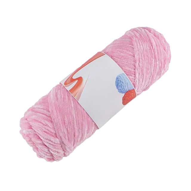 Kit de Ganchillo para Principiantes Bola de Hilo Grueso de Terciopelo de Oro de Chenilla para Hacer Sombreros Bufandas Suéteres Y Muñecas Kit de Material Bricolaje Hilo para Tejer