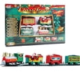 thumbnail image 3 of Wweixi Xmas Train Set Easy Assembly Railway Tracks Model Educational Electric Toy Kids Family Preschool Activity Christmas, 3 of 6