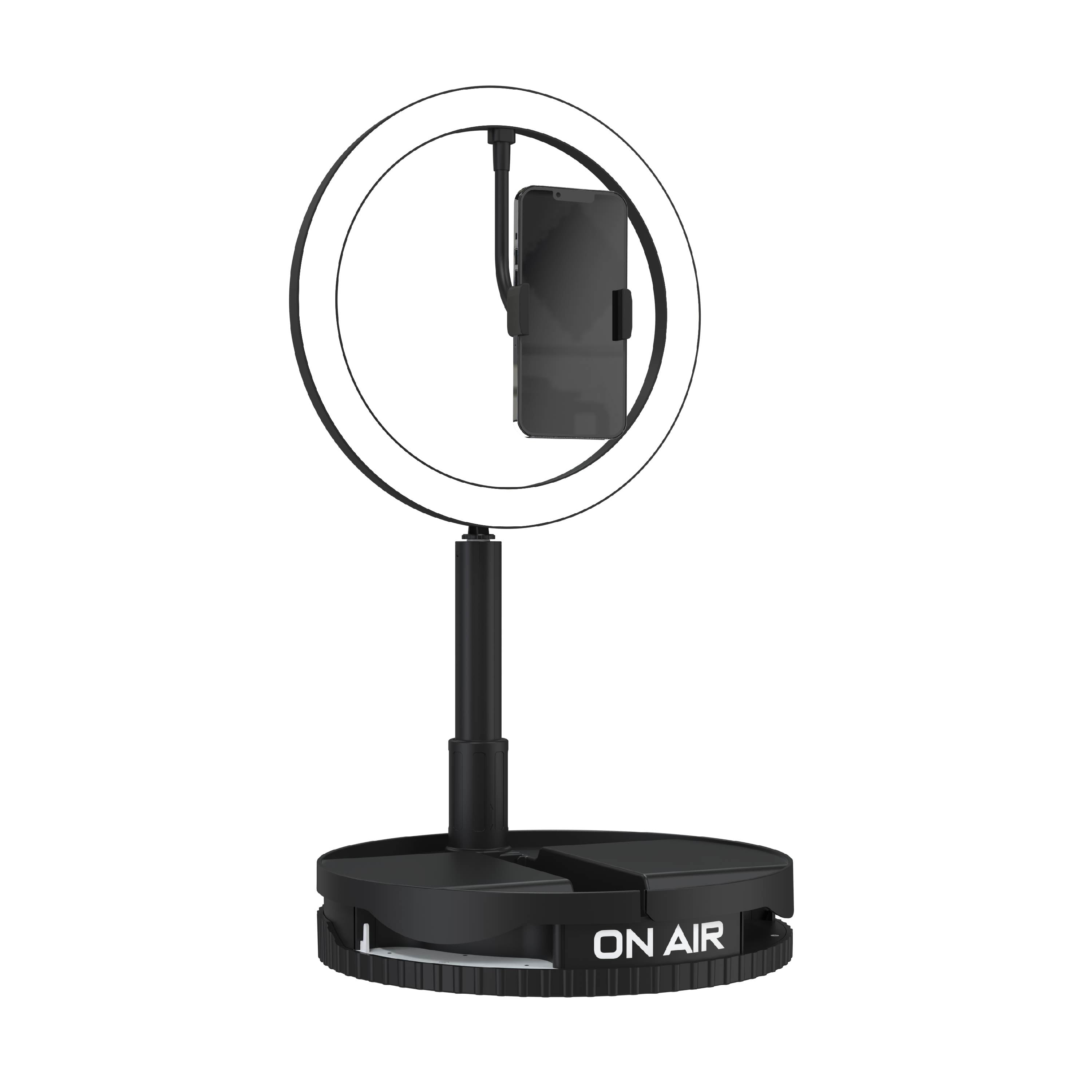 Spotlite Travel Pro Ring Light, USBPowered Collapsible 10 in. LED Ring