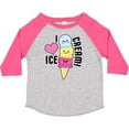 thumbnail image 3 of Inktastic I Love Ice Cream with Cute Ice Cream Cone Boys or Girls Toddler T-Shirt, 3 of 5