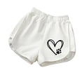 thumbnail image 5 of Shadoumai Girls Athletic Shorts 5-16Y Soccer Running Workout Dolphin Active Shorts with White Border for Kids Summer, 5 of 5