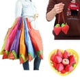 thumbnail image 6 of Reusable Folding Shopping Travel Shoulder Bag Eco Large Strawberry Foldable Grocery vegetable fruit Bag Retail Shopping Tote Bag, 6 of 7