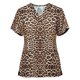 thumbnail image 1 of Pntutb Mujer Cuello En V Impresión Casual Moda Cómoda Manga Corta Carer'S Top Pntutb Pntutb-5898, 1 of 2