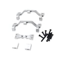 thumbnail image 1 of Tie Rod Seat Mount Axle Up Servo Base Seat Servo Fixed Bracket Suitable for WPL C14 C24 Silver, 1 of 8