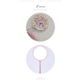 thumbnail image 4 of Hand Mirror, Handheld Mirror with Hummingbird Embossed Patterns (Metal), Unique Gifts for Women Birthday Gift for Women Mom Her, Elegant Cosmetic Mirror, 4 of 5