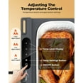 thumbnail image 2 of WELLPEAK Food Warming Mat, Electric Warming Trays for Home Buffet Party Gatherings, Full Surface Silicone Fast Heating Mat for Food with 3 Level Temperature, Auto-Off, Roll Up Food Warmer, 2 of 8