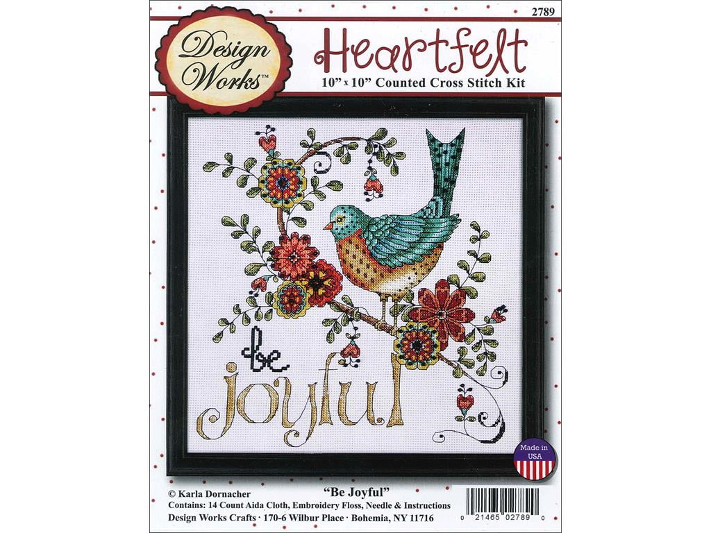 Janlynn Joy In The Journey Counted Cross Stitch Kit-7.75"X11.25" 14 Count