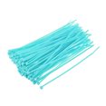 thumbnail image 5 of 6 Inch x 0.1 Inch Sky-Blue Cable Zip Ties Self-Locking Nylon Tie Wraps 80 Pack, 5 of 5