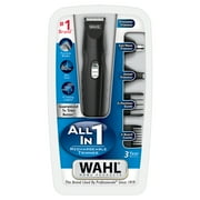 Wahl All in One Rechargeable Beard, Mustache, Detail Trimmer for Men, Black, 05644