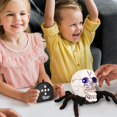 thumbnail image 4 of Dsscvnef Robot Télécommandé d'Halloween avec Lumières LED Jouet Squelette Infrarouge pour Enfants Décorations Effrayants Intérieures USB AAA Alcalin 28cm, 4 of 8
