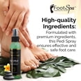 thumbnail image 6 of FOOTSPA - Pedi Spray Antiseptic, Mint & Eucalyptus - Refreshing Foot Care - 4 Ounces, 6 of 7