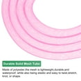 thumbnail image 2 of Uxcell Mesh Tube Ribbon 25 Yards, 10mm Elastic Fabric Ribbons[Pink], 2 of 6