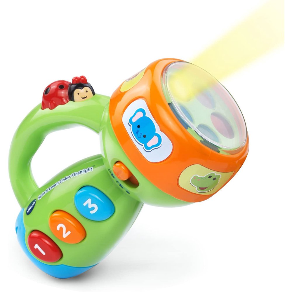 VTech Spin and Learn Color Flashlight Exclusive, Lime Green Walmart