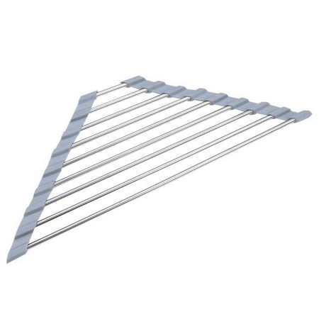 

Weloille Dishwasher Water Filter Rack Sink Filter Rack Collapsible Washbasin Dishwater Control Rack Tripod Non-slip Water Filter Rack