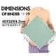 thumbnail image 2 of Top Loader Binder D DACCKIT modelo C con capacidad para 288 tarjetas, 2 of 8