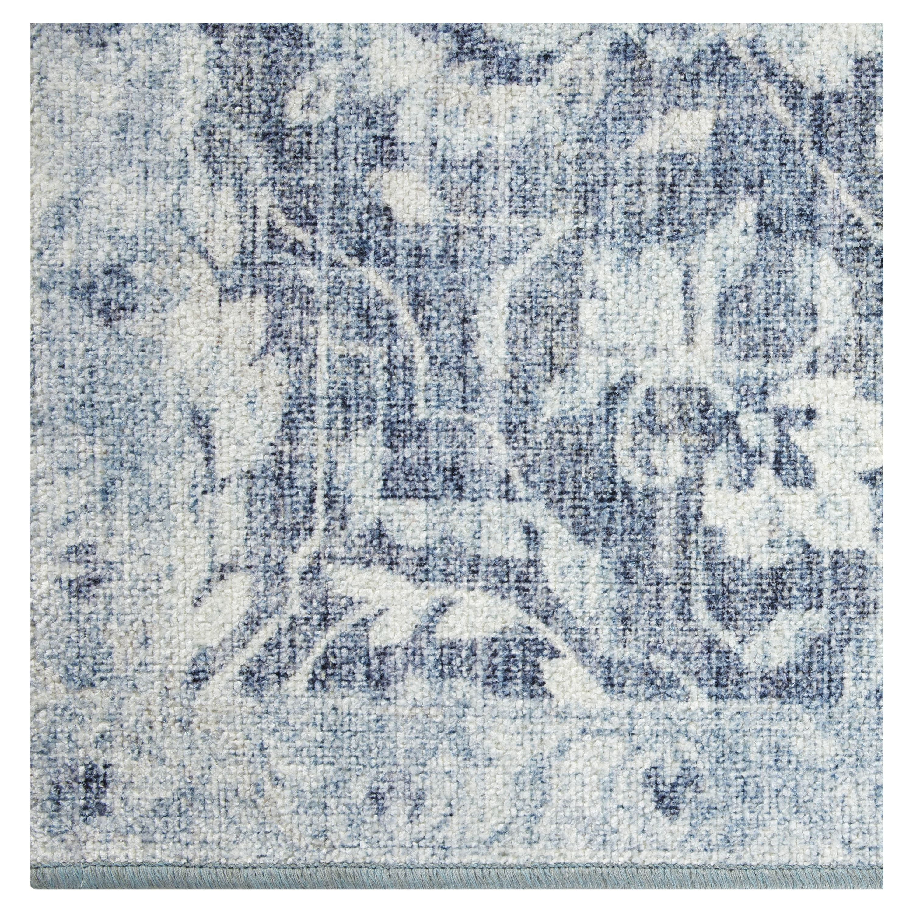 Addison Rugs Indoor/Outdoor Cozy Winter ACW33 Blue Washable 30 x 46 Rug