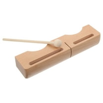 Wooden Frog Instrument Wood With Mallets Percussion Instruments Wood Block Instrument Percussion Instruments For Adults Wood Building Blocks Light Yellow