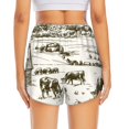 thumbnail image 4 of Haiem Cows Grazing On The Meadow 1 Women's 2 in 1 Running Shorts - Lightweight Athletic Workout Gym Yoga Breathable Sports Shorts Liner with Phone Pockets-XX-Large, 4 of 9