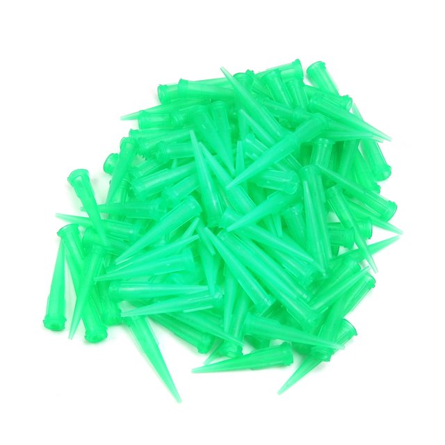 Utoolmart Industrial Blunt Tip Tapered Dispensing Fill Needle 18ga Green 250pcs