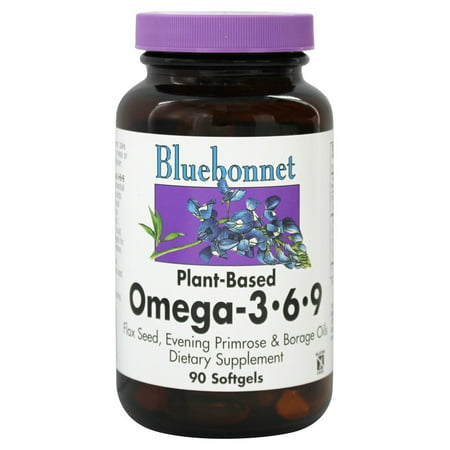 Bluebonnet Nutrition - Plant-Based Omega 3-6-9 1000 mg ...
