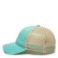 thumbnail image 5 of Outdoor Cap FWT-130L Cotton twill unstructured cap-Mint/Beige, 5 of 8