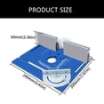 Router Table Insert Plate Aluminum Router Table Plate Trimming Machine ...