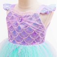 thumbnail image 5 of Little Girls Princess Dress Birthday Party Dress Halloween Cosplay Outfits for Kids 3-8 Years, 5 of 8