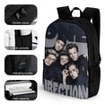 thumbnail image 4 of One Direction Backpack Bookbag Casual Daypack Travel Backpacks for Work Hiking Camping, 4 of 8