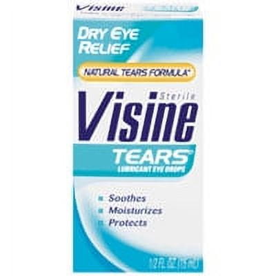 Visine Tears Dry Eye Relief - 0.5 Fl Oz (15 Ml)
