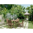 thumbnail image 3 of Teak Dining Table Furniture Grade-A Natural Teak 42" Round Dining Table, 3 of 4