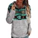thumbnail image 1 of Sudaderas con capucha ligeras con estampado geométrico para mujer, sudaderas informales sueltas de manga larga con cordón y bolsillos Adepaton WMZY-687-20, 1 of 1