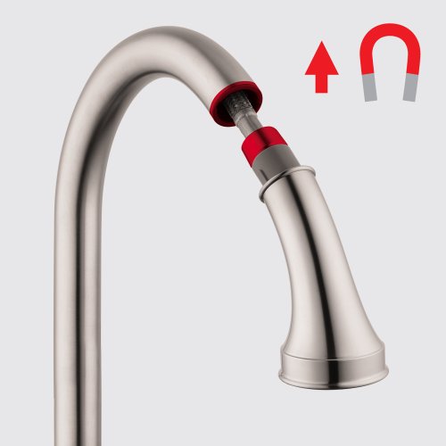 Hansgrohe 04215800 Talis C Higharc Kitchen Faucet Steel Optik