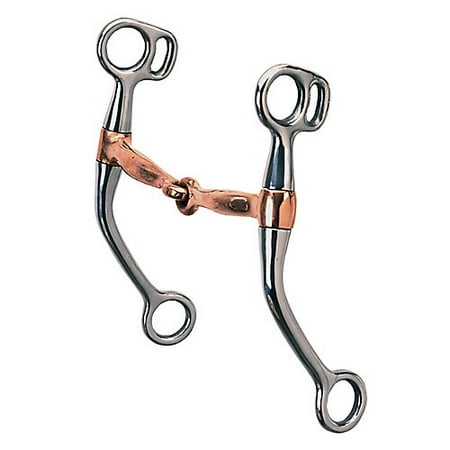 - Weaver CP Tom Thumb Copper Mouth Snaffle Bit