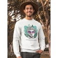 thumbnail image 2 of Hipster Sculpture Sketch Sweatshirt Men -Image by Shutterstock, Male Medium, 2 of 4