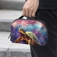 thumbnail image 2 of Turtle USB Organizer Charger Case Power Plug Travel Organizer Small Kitchen Cord Organizer Digital Pouch Oxford Cloth Waterproof Travel Electronics Gadgets Storage Bag 5.9x9.44x3.14 in, 2 of 6