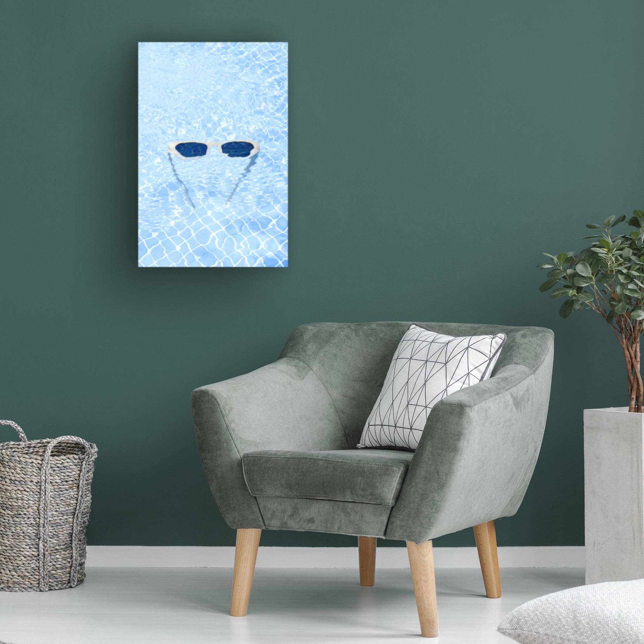 Pictufy Studio III 'Pool 4' Canvas Art - 16 x 24 Inches