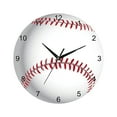 thumbnail image 1 of Baloncesto Fútbol Béisbol Voleibol Creativo Reloj de Pared Silencioso con Movimiento Diseño Mudo para Decoración de Dormitorio Salón con Alimentación por Batería (Batería No Incluida), 1 of 4