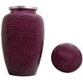 thumbnail image 4 of SHREYAS PURPLE Cremation Urns Material Made of Aluminium Large Size Home Décor Friendly, 4 of 5
