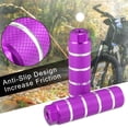 thumbnail image 4 of Unique Bargains 4pcs Aluminum Alloy Rear Foot Pegs Footrests Universal for BMX MTB Bike Bicycle Fit 3/8 Inch Axles Purple, 4 of 7