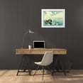 thumbnail image 3 of Konen, Uehara 32x25 White Modern Wood Framed Museum Art Print Titled - Kojima Island, 3 of 4